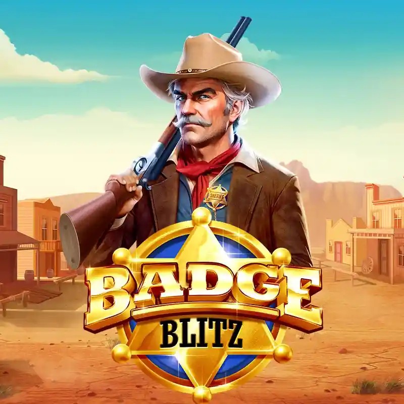 Enjoy Badge Blitz by Pragmatic Play – logo hosted on possucasino.org