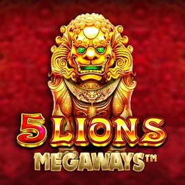 5 Lions Megaways online game logo by Pragmatic Play on possucasino.org
