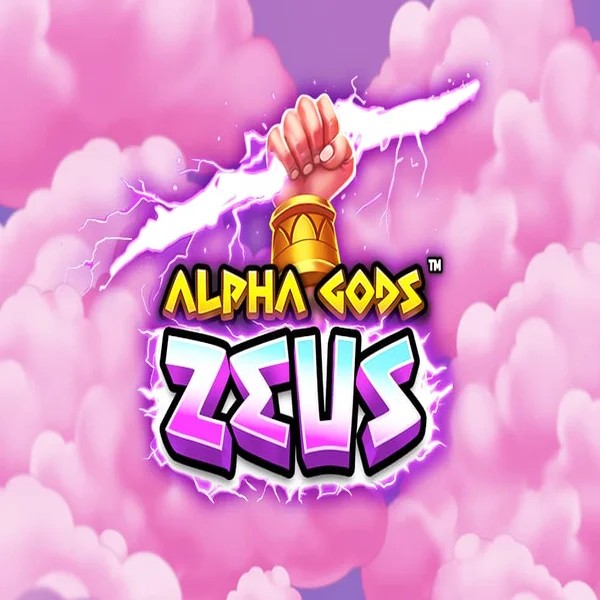 Alpha Gods Zeus online game logo by PearFiction Studios on possucasino.org
