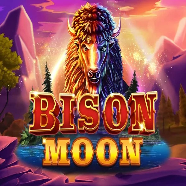 Slots logo of Bison Moon from Northern Lights Gaming at Possu Casino