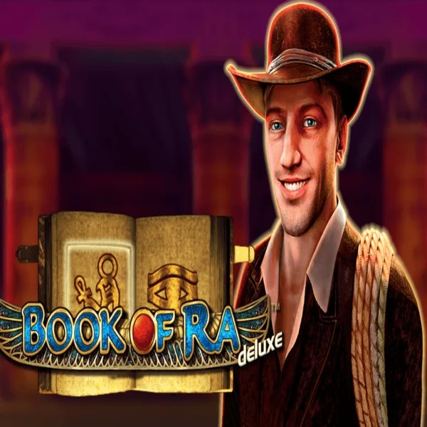 Book of Ra Deluxe slot icon by Novomatic, available at Possu Casino
