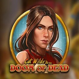 Official Slots logo: Cat Wilde and the Doom of Dead by Play'n GO at Possu Casino