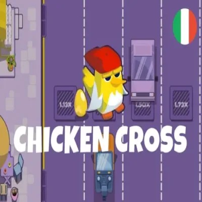 Chicken Cross game by Upgaming – logo hosted on Possu Casino