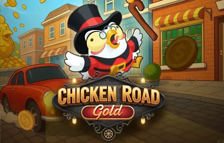 Chicken Road Gold game by InOut – logo hosted on Possu Casino