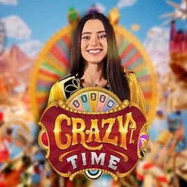 Crazy Time logo by Evolution at Possu Casino