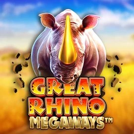 Great Rhino Megaways by Pragmatic Play, showcased at possucasino.org – game logo
