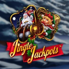 Jingle Jackpots logo by Dragon Gaming at Possu Casino