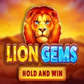 Lion Gems Hold and Win logo by Playson Possu Casino