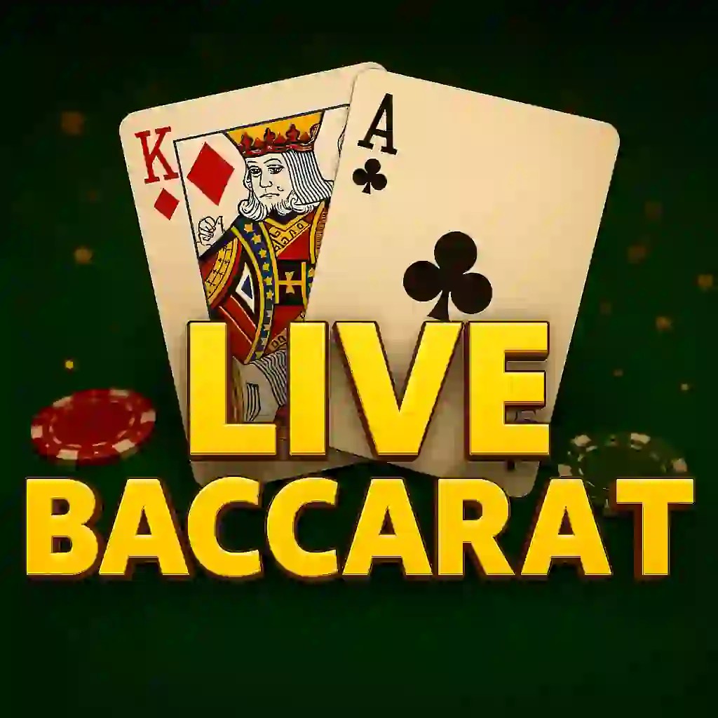 Live Baccarat logo – Live Casino by Evolution at Possu Casino