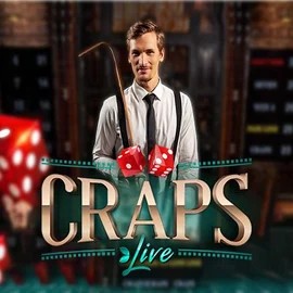 Live Craps by Evolution, showcased at possucasino.org – game logo