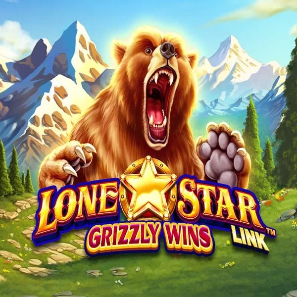 Official Slots logo: Lone Star Link Grizzly Wins by Greentube at Possu Casino