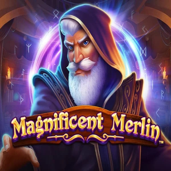 Magnificent Merlin by Greentube, showcased at possucasino.org – game logo