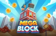 MegaBlock Game slot logo by InOut at Possu Casino