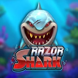 Razor Shark online game logo by Push Gaming on possucasino.org