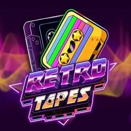Retro Tapes slot visual from Push Gaming available on possucasino.org