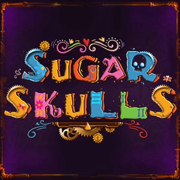 Slots logo of Sugar Skulls from Booming Games at Possu Casino