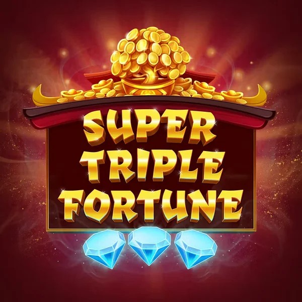 Super Triple Fortune slot visual from Greentube available on possucasino.org