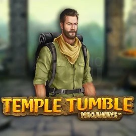 Temple Tumble Megaways slot logo by Relax Gaming at Possu CasinoTemple Tumble Megaways