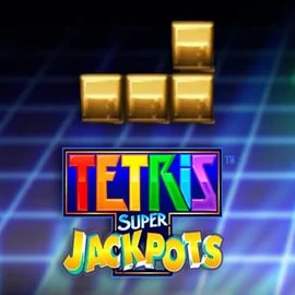Jackpots logo of Tetris Super Jackpots from WMS at Possu Casino